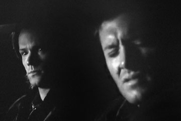 I love the look on Sam's face when he sees Dean singing along to Air Supply!